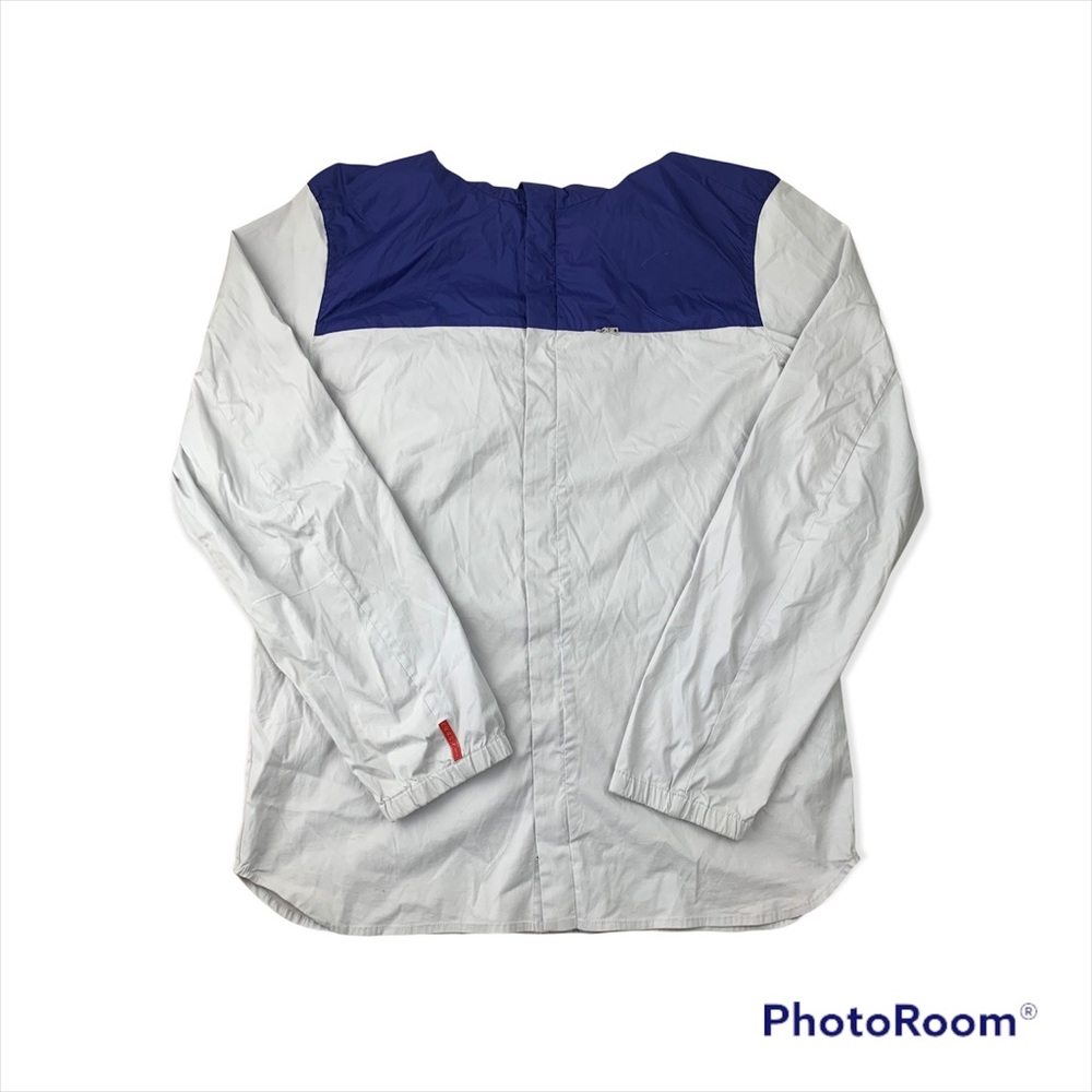 Prada color block windbreaker jacket